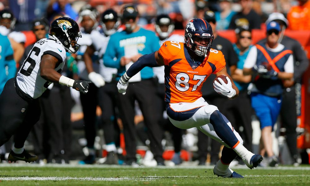 Broncos fantasy football outlook 2020: Tight end Noah Fant